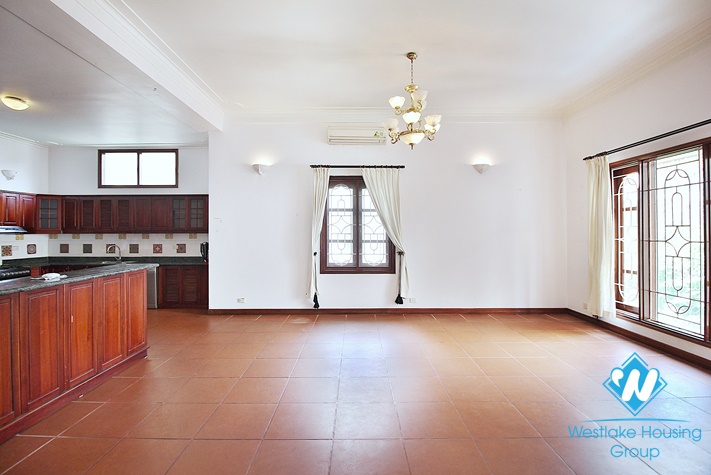 Spacious house with outdoor pool for rent in To Ngoc Van st, Tay Ho