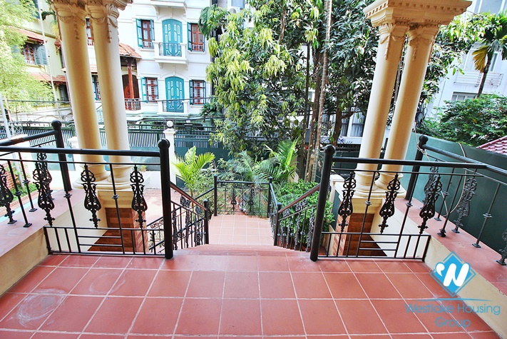 Spacious house with outdoor pool for rent in To Ngoc Van st, Tay Ho