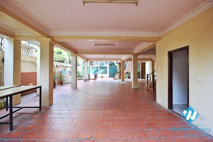 Spacious house with outdoor pool for rent in To Ngoc Van st, Tay Ho