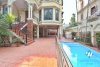 Spacious house with outdoor pool for rent in To Ngoc Van st, Tay Ho