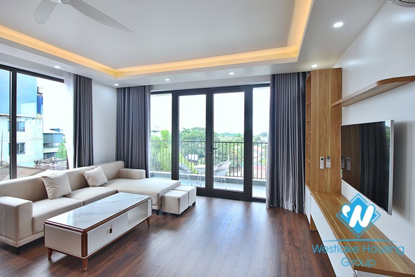 A bright and beautiful 2 bedooms apartment with balcony in Tay ho, Hanoi