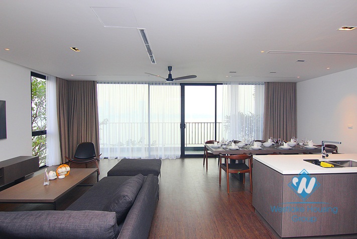 04 Bedrooms with modern style apartment for rent in Quang Khanh st, Tay Ho District 