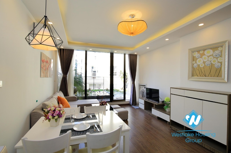 Serviced apartment for rent with Japanese cable TV on Linh Lang, Ba Dinh