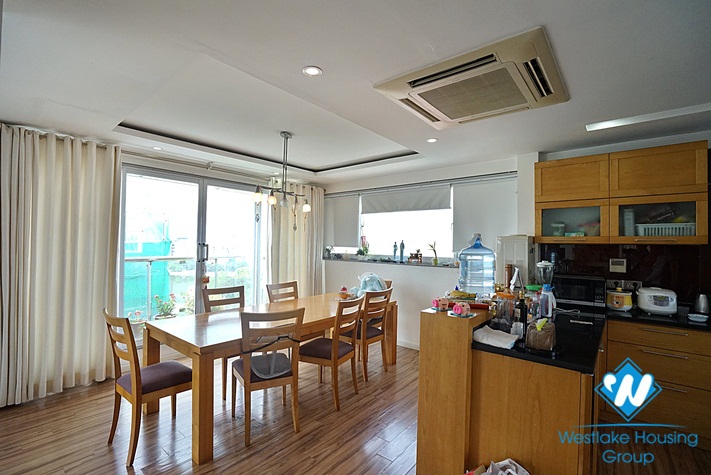 The ideal light-designed duplex apartment with three bedrooms for rent in Hai Ba Trung, Ha Noi