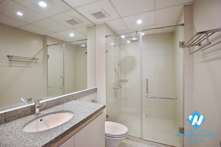 Lake view 03 bedrooms apartment with big balcony for leasing  in Tay Ho area