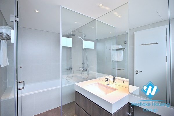 A modern and newly 3 bedroom apartment for rent in To ngoc van, Tay ho, Hanoi