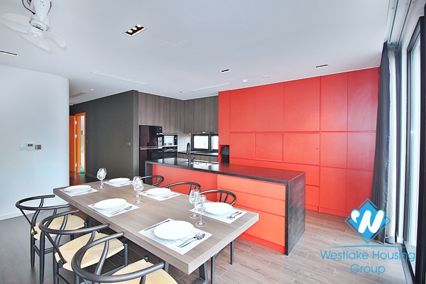 A modern and newly 3 bedroom apartment for rent in To ngoc van, Tay ho, Hanoi