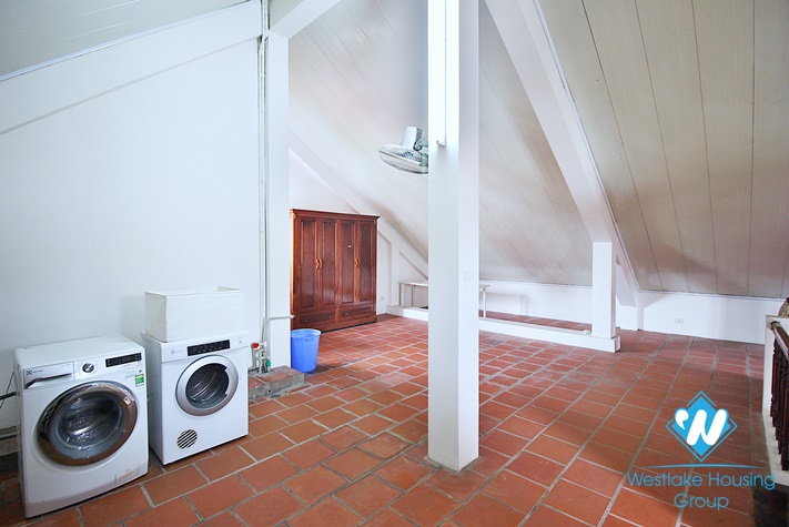 Quiet house with swimming pool for rent in Tay Ho area, Ha Noi