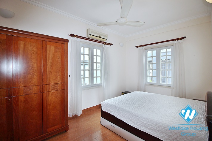 Quiet house with swimming pool for rent in Tay Ho area, Ha Noi