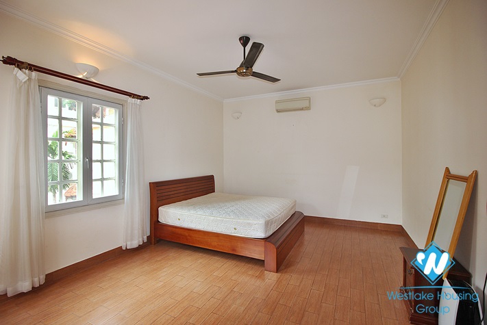 Quiet house with swimming pool for rent in Tay Ho area, Ha Noi