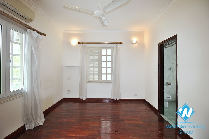 Quiet house with swimming pool for rent in Tay Ho area, Ha Noi