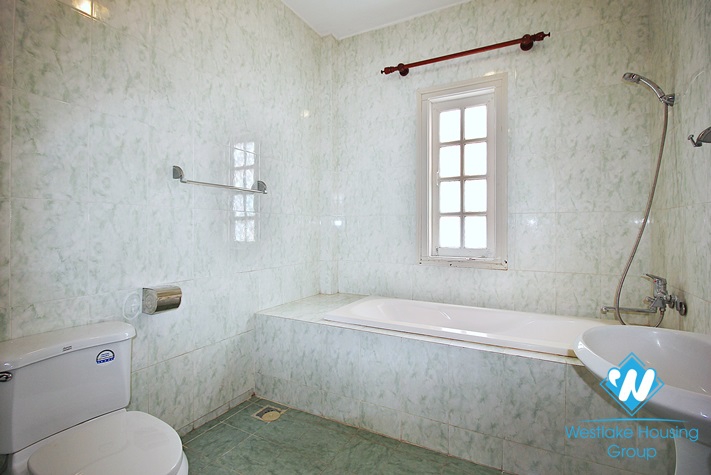Quiet house with swimming pool for rent in Tay Ho area, Ha Noi