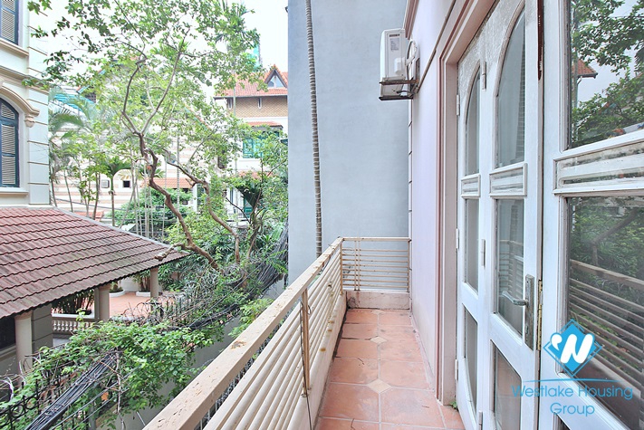 Quiet house with swimming pool for rent in Tay Ho area, Ha Noi