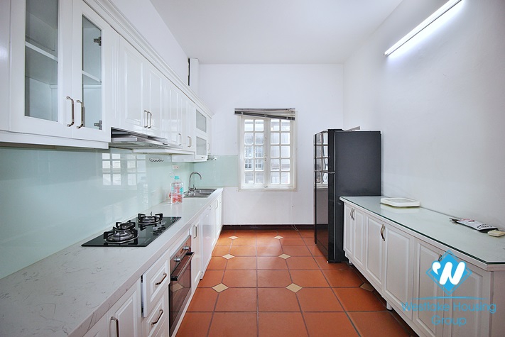 Quiet house with swimming pool for rent in Tay Ho area, Ha Noi