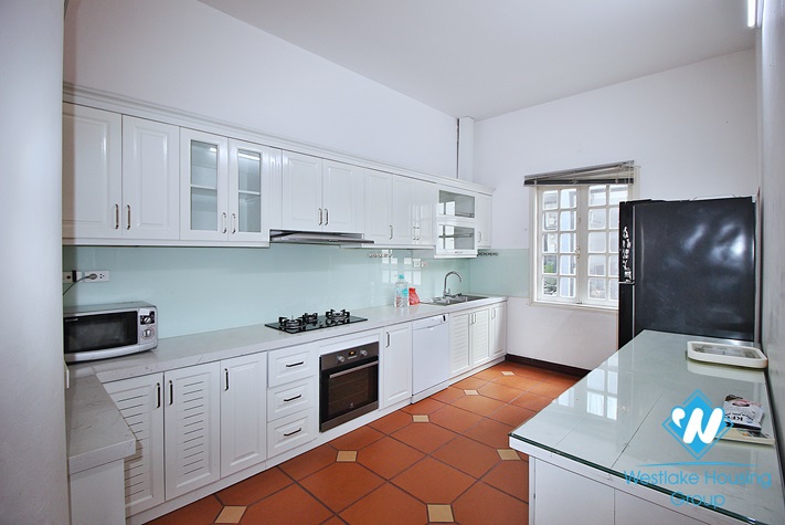 Quiet house with swimming pool for rent in Tay Ho area, Ha Noi