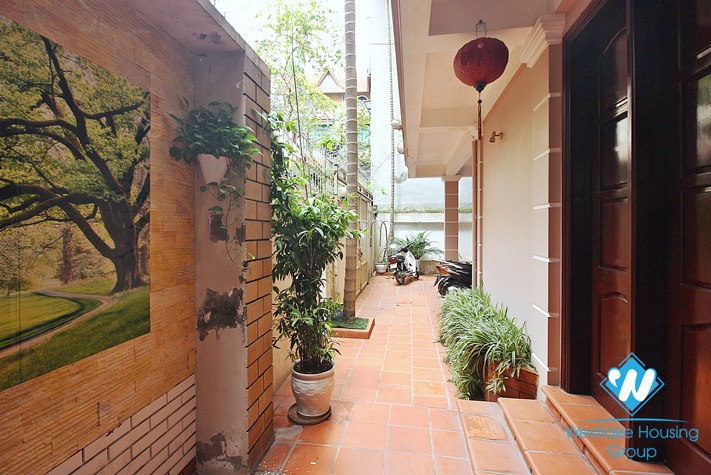 Quiet house with swimming pool for rent in Tay Ho area, Ha Noi