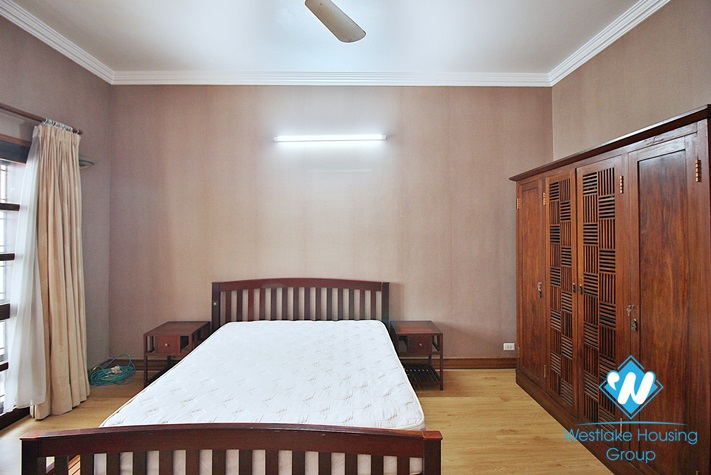 4 bedrooms with a nice family room house located in a good location for rent in Tay Ho, Hanoi