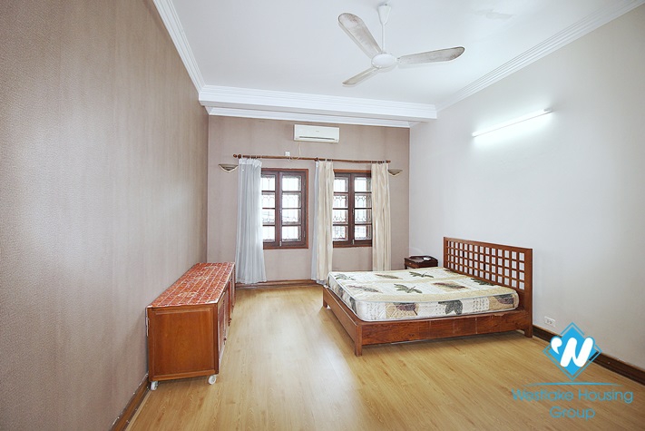 4 bedrooms with a nice family room house located in a good location for rent in Tay Ho, Hanoi