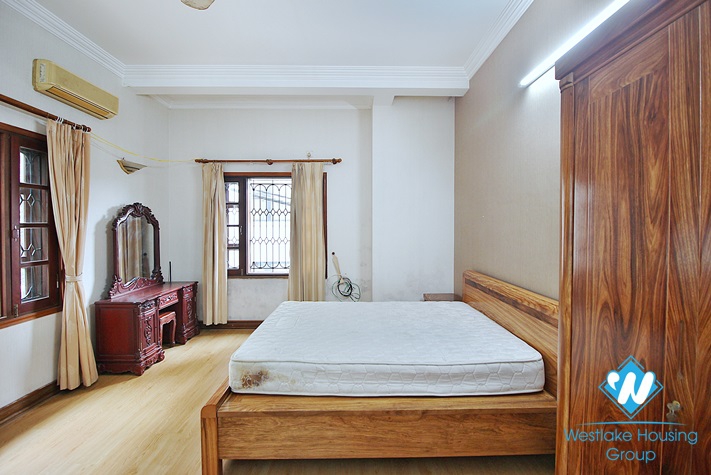 4 bedrooms with a nice family room house located in a good location for rent in Tay Ho, Hanoi