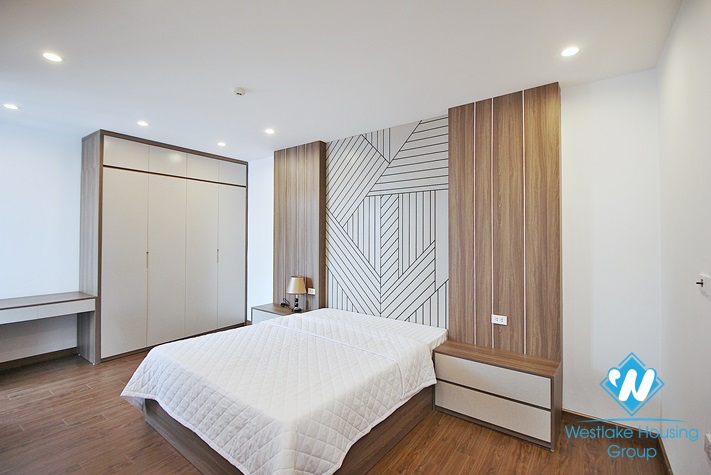 Brand new and spacious 3 beds apartment for rent in Trinh Cong Son st, Tay Ho