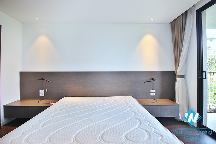 Morden one bedroom apartment for rent in To Ngoc Van st, Tay Ho