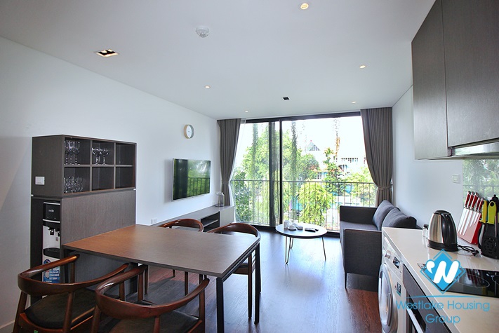 Morden one bedroom apartment for rent in To Ngoc Van st, Tay Ho