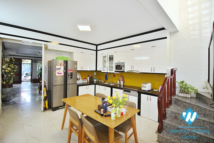 A beautiful 4 bedroom house for rent in Dang thai mai, Tay ho, Ha noi
