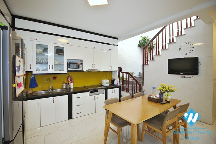 A beautiful 4 bedroom house for rent in Dang thai mai, Tay ho, Ha noi