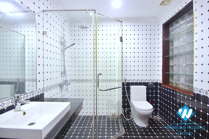 4 bedrooms with a nice family room house located in a good location for rent in Tay Ho, Hanoi