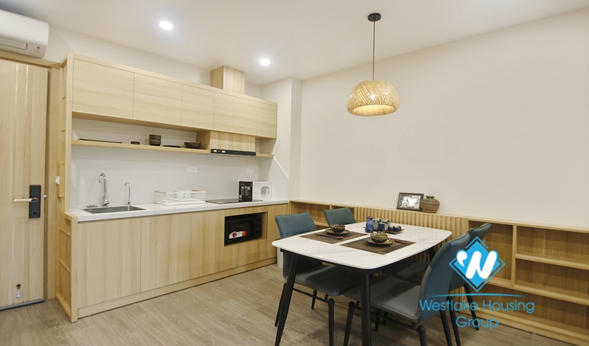 Two bedroom serviced apartment for rent in Giang Vo, Ba Dinh.