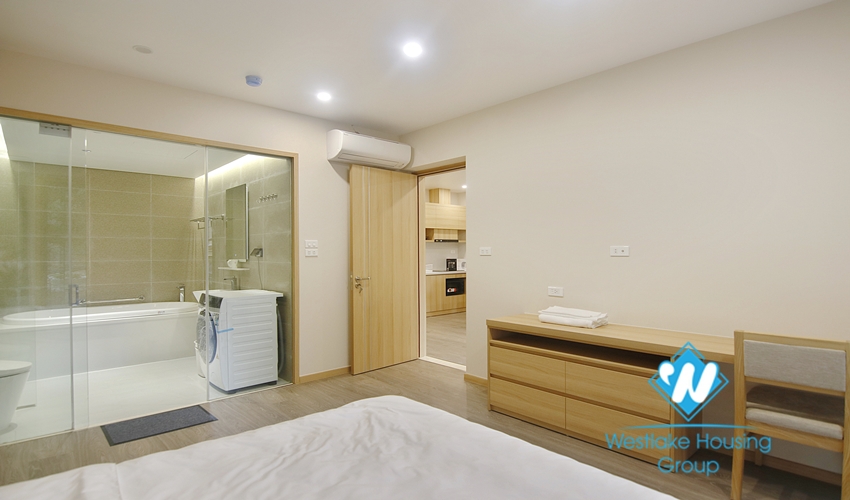 Two bedroom serviced apartment for rent in Giang Vo, Ba Dinh.