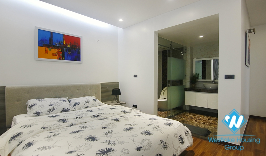 Beautiful and luxury apartment for rent in truc Bach area 