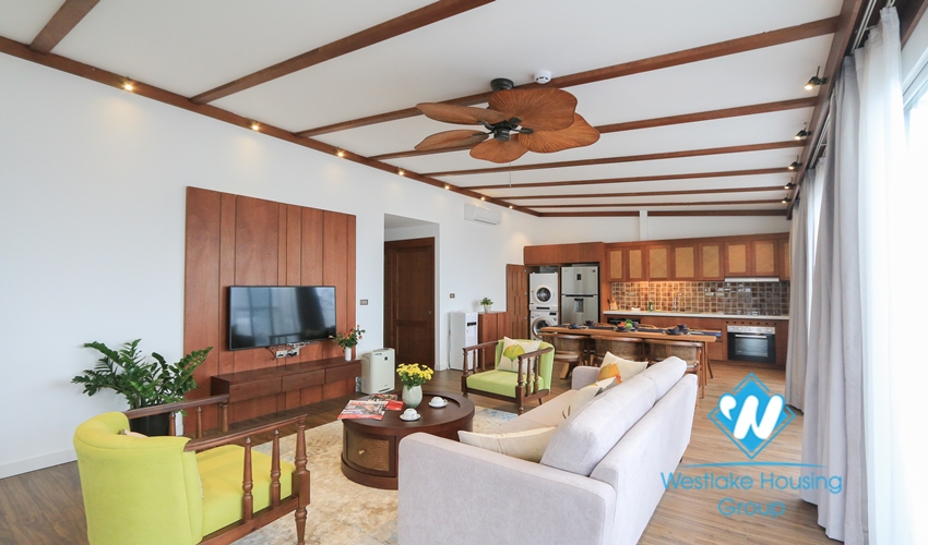 A beautiful 3 bedroom apartment for rent in Dao tan, Ba dinh