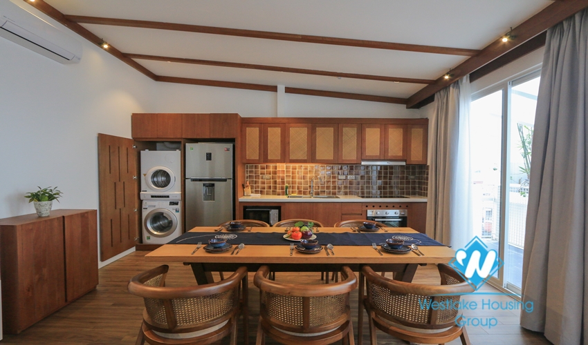 A beautiful 3 bedroom apartment for rent in Dao tan, Ba dinh