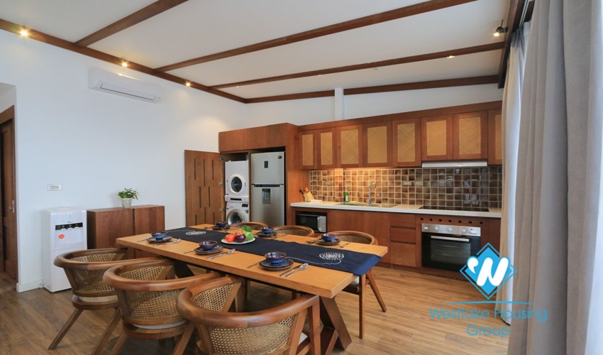 A beautiful 3 bedroom apartment for rent in Dao tan, Ba dinh