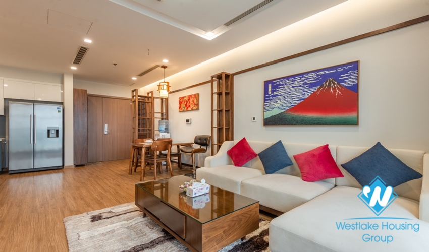 Two bedroom apartment for rent at M2 Vinhome Metropolis, Ba Dinh.HN.