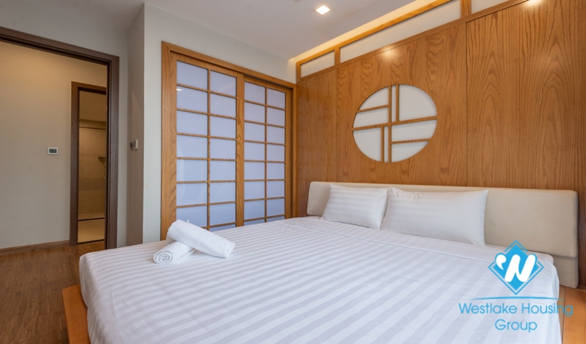 Two bedroom apartment for rent at M2 Vinhome Metropolis, Ba Dinh.HN.