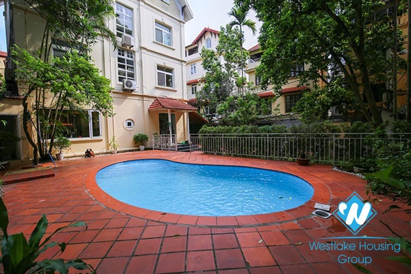 A spacious 5 bedroom house with swimming pool in Tay ho, Hanoi