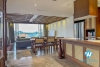 Spectacular lake-view 3 bedrooms apartment for rent in Dang Thai Mai area, Tay Ho