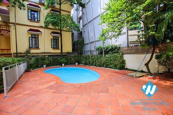 A spacious 5 bedroom house with swimming pool in Tay ho, Hanoi