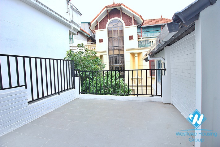 Renovated house with nice design for rent in Tay Ho district, Hanoi