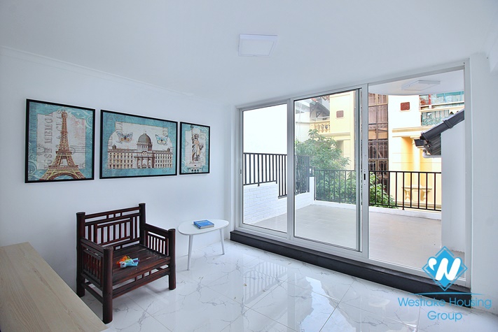 Renovated house with nice design for rent in Tay Ho district, Hanoi