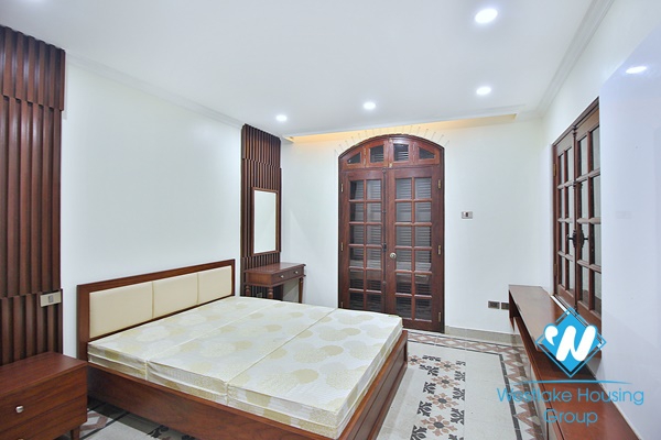 Corner furnished house for rent in Dang Thai Mai area, Tay Ho