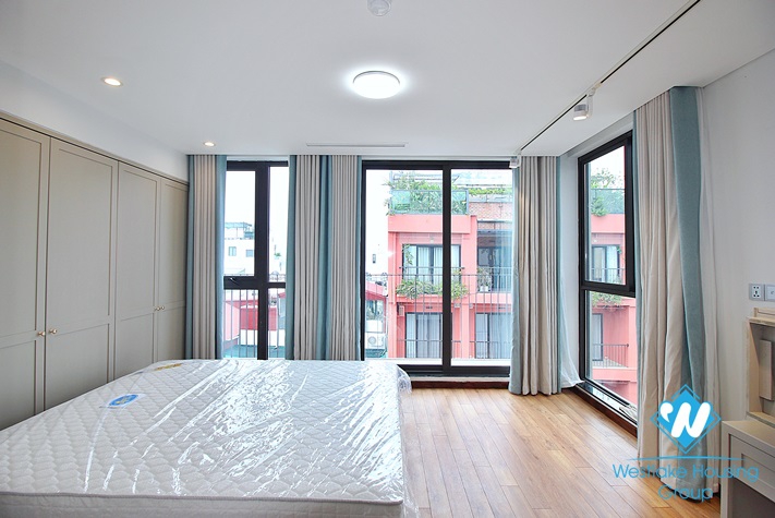 Bright 3 bedroom duplex apartment for rent in Tu Hoa, Tay Ho, Ha Noi