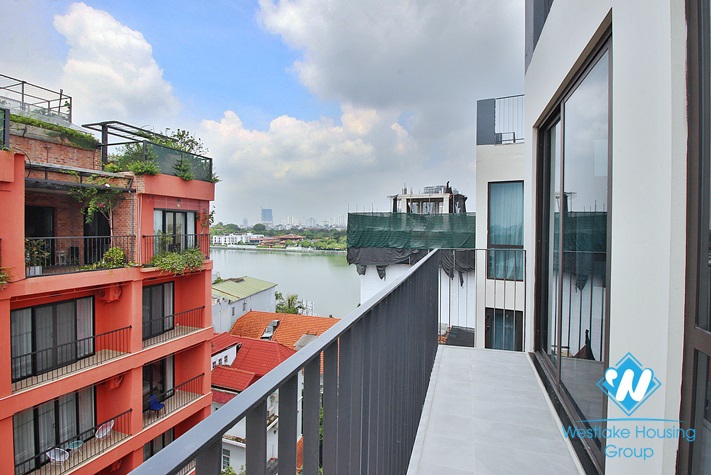 Bright 3 bedroom duplex apartment for rent in Tu Hoa, Tay Ho, Ha Noi