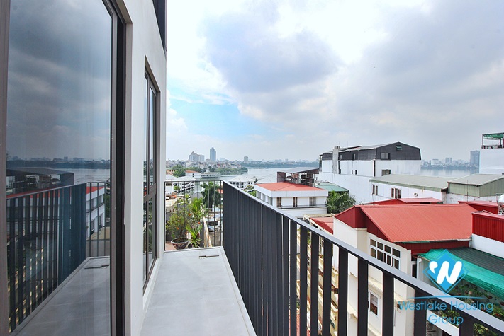Bright 3 bedroom duplex apartment for rent in Tu Hoa, Tay Ho, Ha Noi