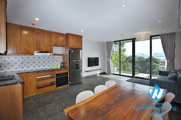 A brand new 2 bedroom apartment with lake view in Tay ho, Hanoi