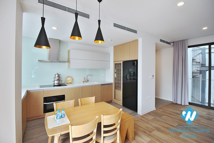 A newly 4 bedrooms apartment for rent in Tay Ho area