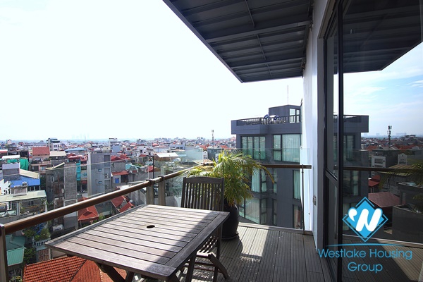 A spacious 3 bedroom apartment with lake view in Xuan dieu, Tay ho, Hanoi