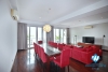 Luxurious apartment with stunning lake view for rent on Xuan Dieu street, Westlake, Tay ho, Hanoi